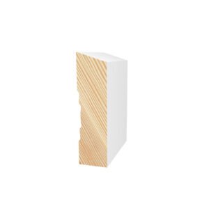 Primed Pine Moulding Bevel Profile 5.4m