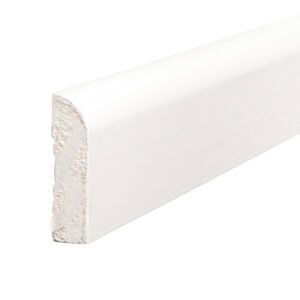 Primed Pine Moulding Bullnose Profile 5.4m