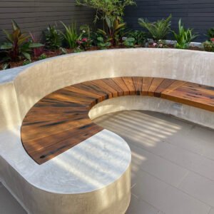 Recycled Railway Sleeper Semi-Dressed